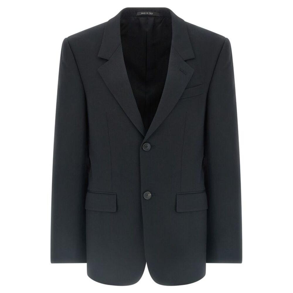 Balenciaga Black Wool Men's Blazer